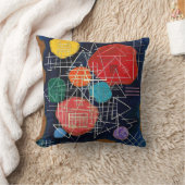 カンディンスキー – ベール付きグロー クッション (ブランケット)