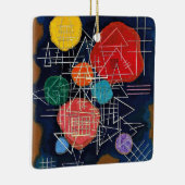 カンディンスキー – ベール付きグロー セラミックオーナメント (右)