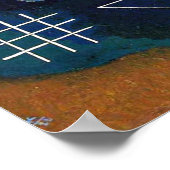 カンディンスキー – ベール付きグロー ポスター (角)