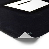 カンディンスキー – ホワイト – ソフトと懸命, ポスター (角)