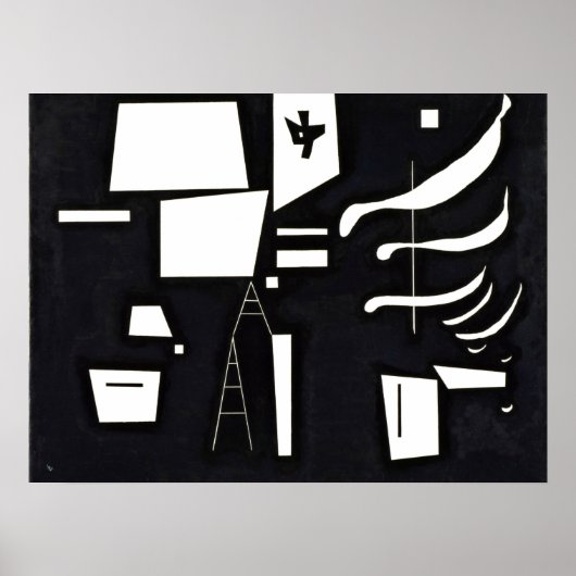 カンディンスキー – ホワイト – ソフトと懸命, ポスター (正面)