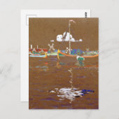 カンディンスキー – ボート， ポストカード (正面/裏面)