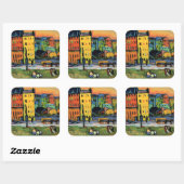 カンディンスキー – ミュンヘンの家 スクエアシール (シート)