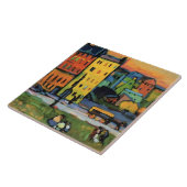 カンディンスキー – ミュンヘンの家 タイル (側面)