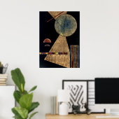 カンディンスキー – ミーティングポイント ポスター (ホームオフィス)