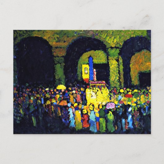 カンディンスキー – ムルナウのルートヴィグキルシュ ポストカード (正面)