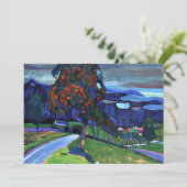 カンディンスキー – ムルナウの秋 カード (スタンド正面)