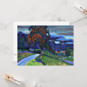 カンディンスキー – ムルナウの秋 カード (正面/裏面インサイチュ)
