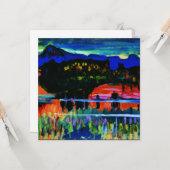 カンディンスキー – ムルナウアムスタフェルゼ カード (正面/裏面インサイチュ)