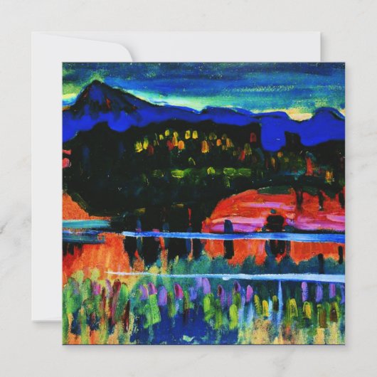 カンディンスキー – ムルナウアムスタフェルゼ カード (正面)