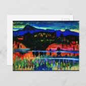 カンディンスキー – ムルナウアムスタフェルゼ ポストカード (正面/裏面)