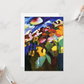 カンディンスキー – ムルナウガーデン, カード (正面/裏面インサイチュ)