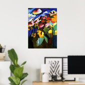 カンディンスキー – ムルナウガーデン ポスター (ホームオフィス)