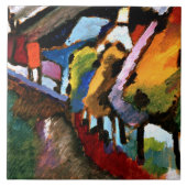 カンディンスキー – ムルナウ城と教会 タイル (正面)