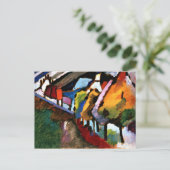 カンディンスキー – ムルナウ城と教会 ポストカード (スタンド正面)