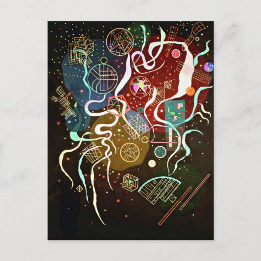 カンディンスキー – ムーブメントI, ポストカード (正面)