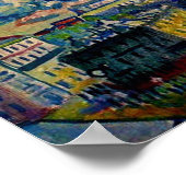 カンディンスキー – モスクワ,ズボブスカヤスクエア,勉強 ポスター (角)