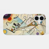 カンディンスキー モダン抽象表現主義 アート作品 iPhone 16ケース (裏面横)