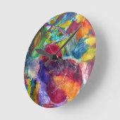 カンディンスキー ラウンド壁時計 (傾斜)