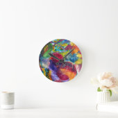 カンディンスキー ラウンド壁時計 (ホーム)