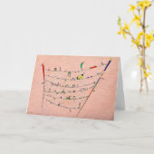 カンディンスキー – リトルアクセント カード (黄色い花)