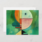 カンディンスキー – 上人気がある向、抽象芸術絵画ズ ポストカード (正面/裏面)