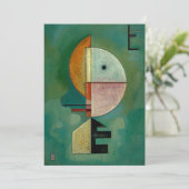 カンディンスキー – 上向き、抽象芸術・アート、 カード (スタンド正面)