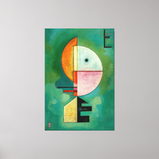 カンディンスキー – 上方(空) - 1929 – バウハウス – キャンバスプリント