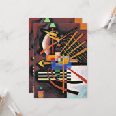 カンディンスキー – 上離れと, カード (正面/裏面インサイチュ)