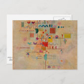 カンディンスキー – 優雅な上昇 ポストカード (正面/裏面)