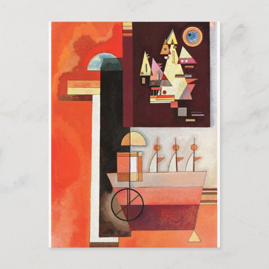 カンディンスキー – 写真イン写真 ポストカード (正面)