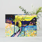 カンディンスキー – 冬の風景 カード (スタンド正面)