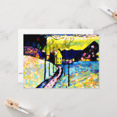 カンディンスキー – 冬の風景 カード (正面/裏面インサイチュ)