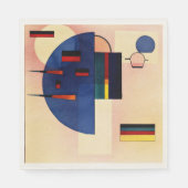 カンディンスキー – 冷静 スタンダードランチョンナプキン (正面)
