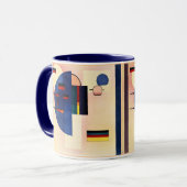 カンディンスキー – 冷静 マグカップ (正面左)