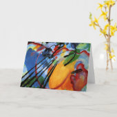 カンディンスキー – 即興26, カード (黄色い花)