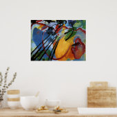 カンディンスキー – 即興26,ボート ポスター (キッチン)