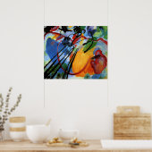カンディンスキー – 即興26，ボート ポスター (キッチン)