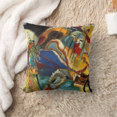 カンディンスキー – 即興30,大砲 クッション (ブランケット)