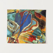 カンディンスキー – 即興30 – 大砲 タペストリー (正面(横))