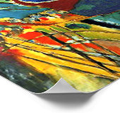 カンディンスキー – 即興30 – 大砲 ポスター (角)