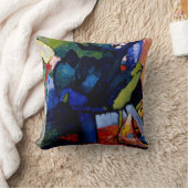 カンディンスキー – 即興4 クッション (ブランケット)