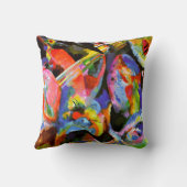 カンディンスキー – 即興Deluge クッション (裏面)