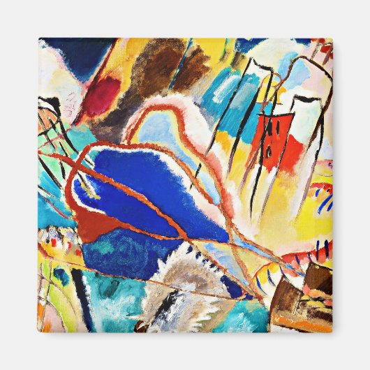 カンディンスキー – 即興No. 30, マグネット (正面)