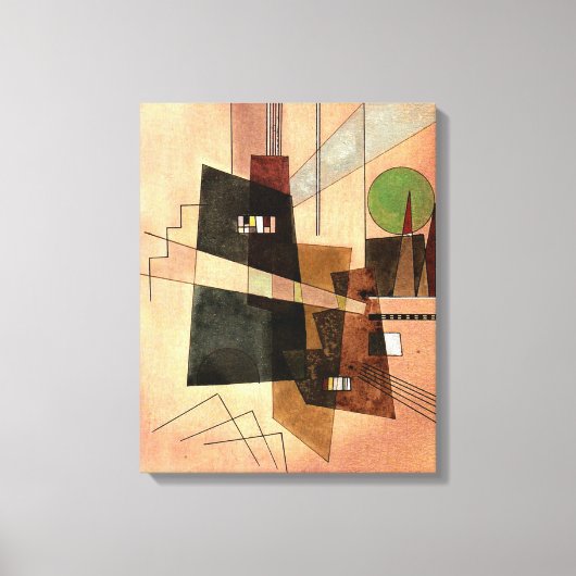 カンディンスキー – 同心円 キャンバスプリント (正面)