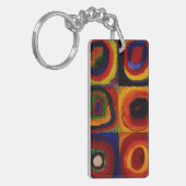 カンディンスキー – 同心円 キーホルダー (正面左)