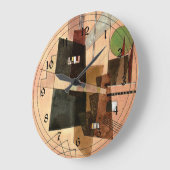 カンディンスキー-同心円 ラージ壁時計 (傾斜)