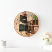 カンディンスキー-同心円 ラージ壁時計 (ホーム)