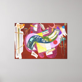 カンディンスキー – 変色黒（ノワール・ビガレ） - 1935 キャンバスプリント