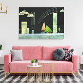 カンディンスキー – 安静時 キャンバスプリント (インサイチュ (リビング))